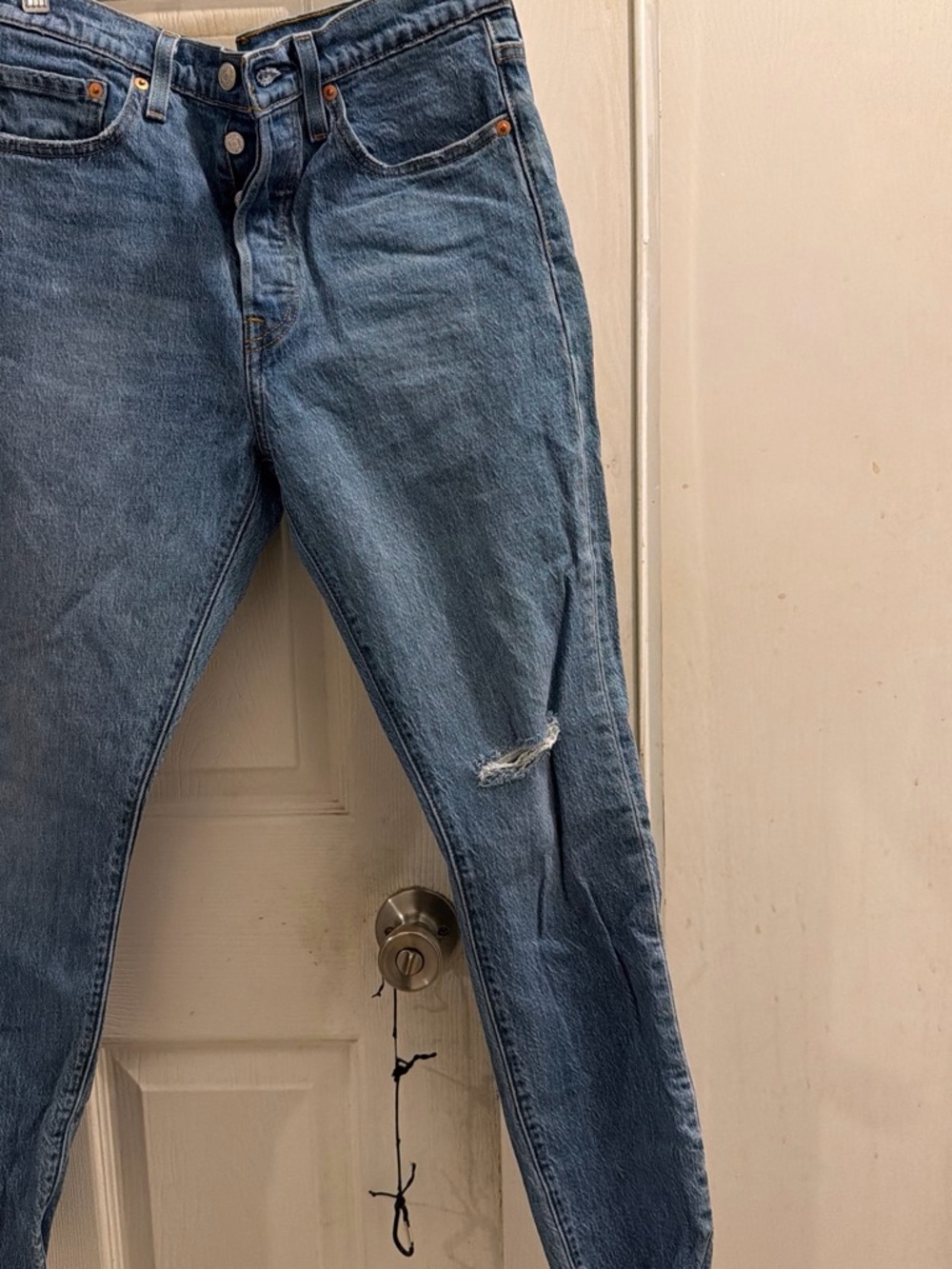 Classic Blue Men's Straight-Leg Jeans